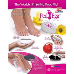 img 1 attached to 👣 Variety of Ped Egg Pedicure Foot Files, Colors may differ
