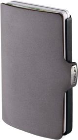 img 4 attached to 💼 Gunmetal Wallet with Minimalist Design: Men's Accessories for Wallets, Card Cases, and Money Organizers