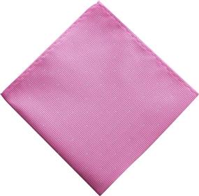 img 3 attached to Mens Polka Bowtie Pocket Square