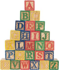 img 1 attached to 🔠 Discover the Power of Learning with Hey Play ABC Wooden Blocks!