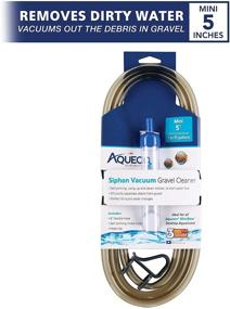 img 3 attached to Aqueon Siphon Vacuum Gravel Cleaner Mini: Compact 5-Inch Cleaning Solution
