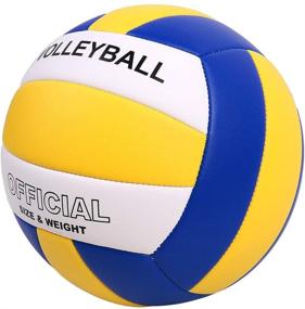 img 3 attached to 🏐 YANYODO Official Size 5 Volleyball: Soft Indoor/Outdoor Game, Gym Training, Beach Play