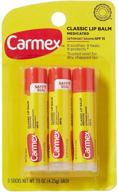 💄 carmex original moisturizing lip balm pack - 15 oz logo