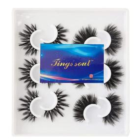 img 1 attached to TINGS SOUL Lashes Eyelashes Natural