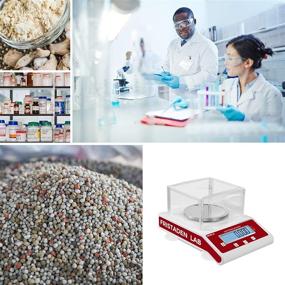 img 1 attached to 📊 Fristaden Lab Analytical Electronic Scientific Test, Measure & Inspect: Powerful Scales & Balances for Accurate Analysis