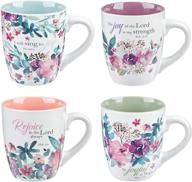 🎉 christian art gifts mug set rejoice: embrace joyful moments with this inspirational collection логотип