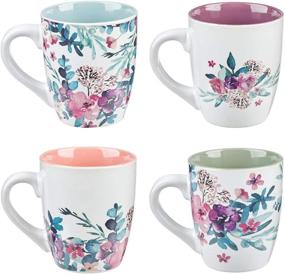 img 3 attached to 🎉 Christian Art Gifts Mug Set Rejoice: Embrace Joyful Moments with this Inspirational Collection