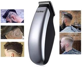 img 1 attached to 🔌 Efficient Electric Mini Hair Trimmer Clipper: Perfect for Men's Beard Styling and Barbering