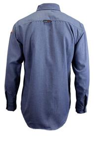 img 1 attached to National Safety Apparel TCG01190213 Tecgen Select Fr Work Shirt