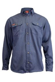 img 2 attached to National Safety Apparel TCG01190213 Tecgen Select Fr Work Shirt