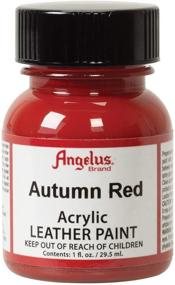 img 4 attached to Angelus Leather Paint Autumn Red