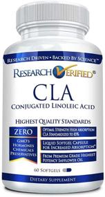 img 4 attached to 🔥 Optimized Weight Loss Support: Research Verified CLA Safflower Oil - High Potency 2000mg 85% Pure Conjugated Linoleic Acid Softgel Capsules - 1 Month Supply