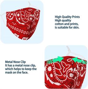 img 2 attached to Washable Breathable Adjustable Facemasks Mascarillas