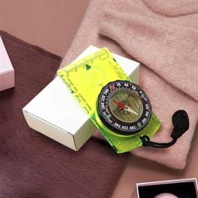 img 2 attached to SKYPIA Professional Boy Scout Compass: Your Ultimate Outdoor Navigation Tool for Hiking, Backpacking, and Camping Adventures – Best Survival Gift and Essential for Children's Camping Kits