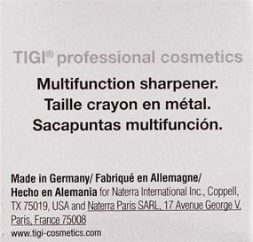 img 1 attached to TIGI Cosmetics Metal Pencil Sharpener