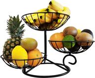 🌳 beautifully organize with treezitek 3 tier basket holder decorative: stylish storage solution for any space logo