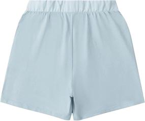 img 3 attached to 🏃 ALAVIKING Girls Active Cotton Athletic Scooter Skorts with Shorts for Running and Workouts, Size 3-12 Years