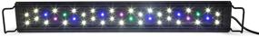 img 3 attached to 🐠 AQUANEAT LED Aquarium Light: Full Spectrum Fish Tank Light for 12-48 Inches - Multi-Color Fresh Water Light