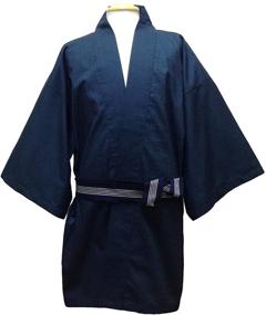 img 4 attached to Japanese Clothes Robe Matsuri Hanten Men's Clothing