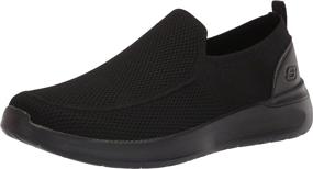 img 4 attached to Skechers USA Mens Lattimore Warner Profile Men's Shoes in Loafers & Slip-Ons