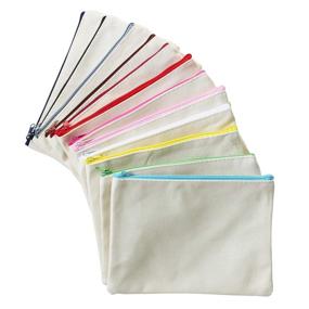 img 4 attached to 💼 Vibrant Bridesmaid Toiletry Bags – Multicolored Cosmetic Pouches
