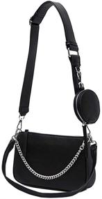 img 4 attached to Women's Handbags & Wallets Multipurpose Crossbody Shoulder Handbags by AMHDV