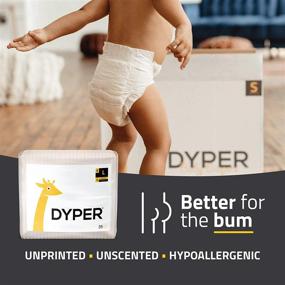 img 1 attached to DYPER Ingredients Alternative Eco Friendly Hypoallergenic Diapering for Disposable Diapers