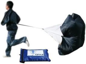 img 1 attached to 🏃 Cintz 56-inch Speed Training Parachute in a Convenient Carry Case