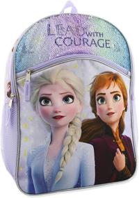 img 4 attached to Frozen Sequin School Backpack Purple