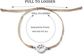 img 1 attached to 🤝 Cute Pinky Promise Bracelets for Women, Men, Teen Girls: Distance Matching Best Friends, Mother-Daughter/Son, Couple & Family Gift for Christmas - VGWON