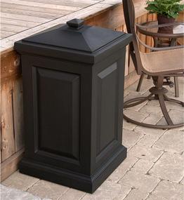 img 3 attached to 📦 Black Berkshire Storage Bin - Mayne 4835-B