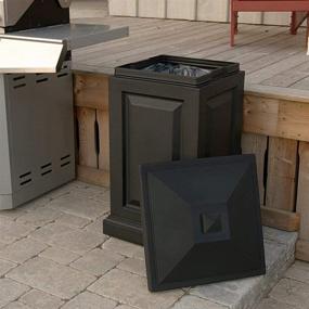 img 1 attached to 📦 Black Berkshire Storage Bin - Mayne 4835-B