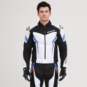 img 1 attached to Motorcycle Motorbike Wear Resistant Breathable Protective Motorcycle & Powersports in Protective Gear