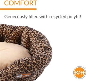 img 1 attached to 🐾 Stay Snug and Cozy with the K&amp;H Self-Warming Bolster Pet Bed