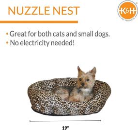 img 3 attached to 🐾 Stay Snug and Cozy with the K&amp;H Self-Warming Bolster Pet Bed