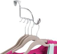 organize your wardrobe efficiently with interdesign orbinni valet clothes hangers logo