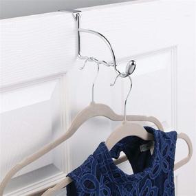 img 1 attached to Organize Your Wardrobe Efficiently with InterDesign Orbinni Valet Clothes Hangers