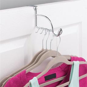 img 3 attached to Organize Your Wardrobe Efficiently with InterDesign Orbinni Valet Clothes Hangers