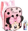 disney minnie mouse backpack toddlers logo