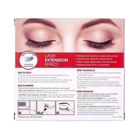 img 3 attached to 👁️ KISS Lash Couture Faux Lash Extensions Set - Venus Style, 60 кластеров, 20 прядей ресниц каждая, разные длины, легкое нанесение, плоские корни и заостренные концы, эксклюзивная технология плоской полоски.