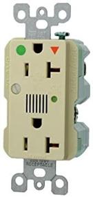 img 1 attached to Leviton 8380 IGI 20 Amp 125 Volt Receptacle