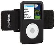 🎧 tuneband for ipod classic (model a1238, 80gb/120gb/160gb) - black armband and silicone skin by grantwood technology logo