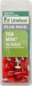 img 1 attached to ⚡ Enhanced Fast-Acting Automotive Blade Fuse MIN10PRO by Littelfuse