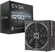 💡 evga supernova 650 p2 80+ platinum power supply - fully modular, eco mode, 10-year warranty, free power on self tester - black logo