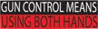 control sticker conservative republican amendment logo
