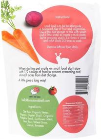 img 2 attached to 🐌 Delicious and Nutritious Pet Land Snail Food - A Lip-Smacking High-Protein, Calcium Blend for Ultimate Snail Health and Happiness!