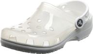 👟 crocs classic translucent glitter - unisex footwear logo