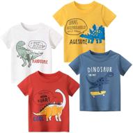 🚧 premium tabnix excavator crewneck t shirts for toddler boys - stylish tops, tees & shirts logo