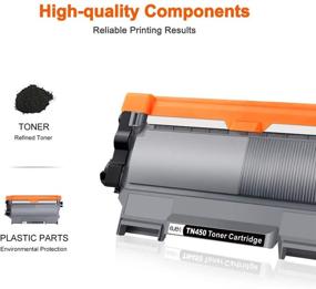 img 3 attached to ejet High-Quality Toner Cartridge for Brother TN450 TN420 TN-450 TN-420 Printer – Compatible with HL-2270DW HL-2280DW HL-2230 HL-2240 MFC-7360N MFC-7860DW DCP-7065DN Intellifax 2840 2940 – Pack of 4 Black Cartridges