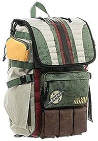 img 2 attached to 🎒 MiaoDuo Boba Fett Laptop Backpack for Travel and Outdoor Activities: Standard Bag, Hunter Backpack, Knapsack